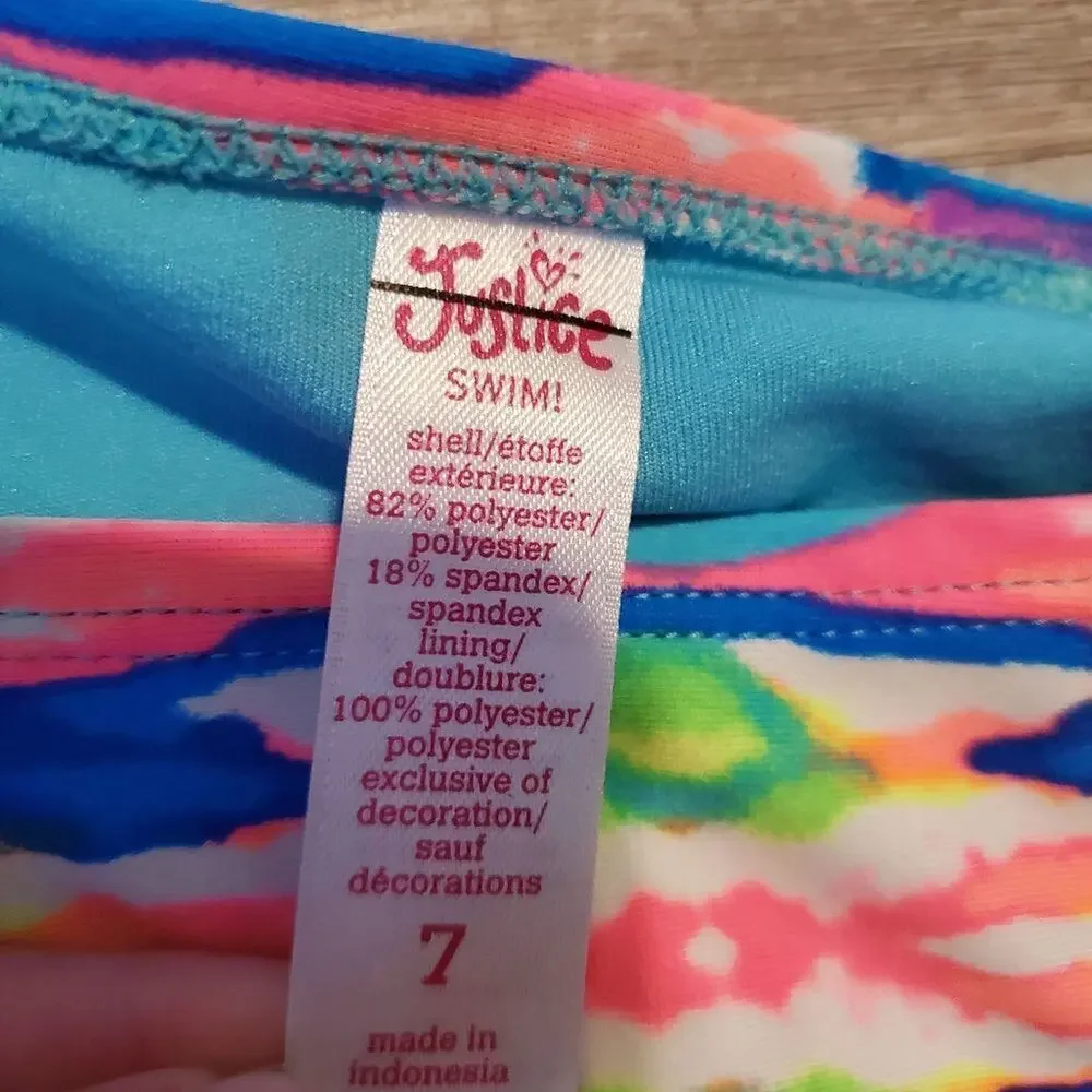Justice girls size